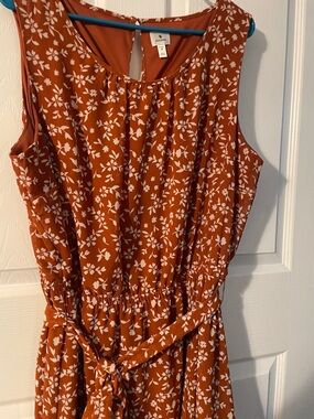 dressbarn Burnt Orange Women's Dress